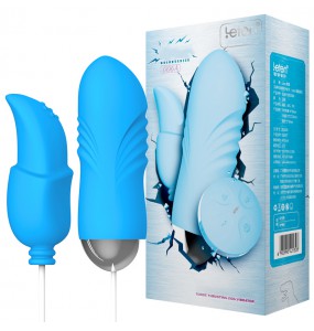 HK LETEN Double Vibrating Egg Electromagnetic Pulse Thrusting Bullet Vibrators (Chargeable - Waves Oral)